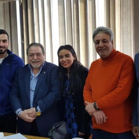 جلسة صلح محمد الشرنوبي وسارة الطباخ