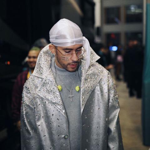 Bad bunny - صورة من إنستغرام @badbunnypr
