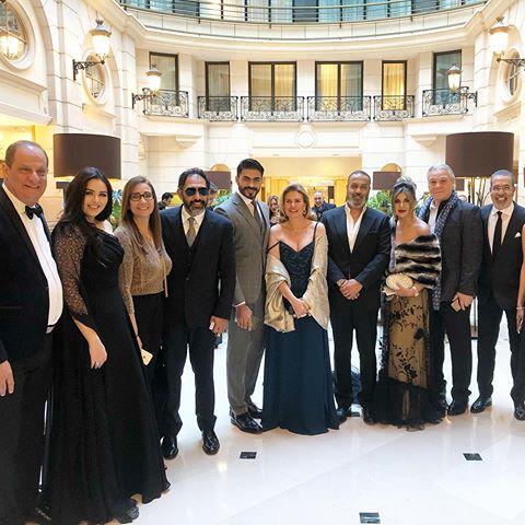 صورة لنجوم مصر خلال مهرجان أيام القاهرة للدراما العربية في باريس