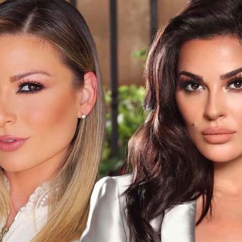 باميلا الكيك و نادين نجيم