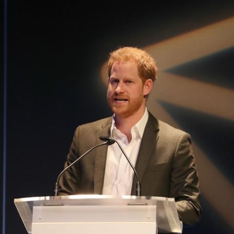 الأمير هاري خلال القمة السياحية البيئية - etonline.com