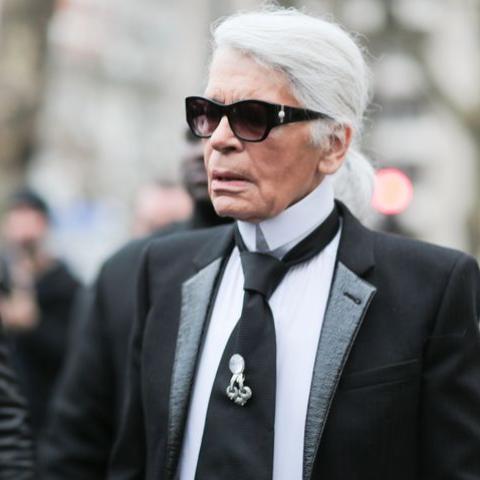 كارل لاغيرفيلد - صورة من Getty Images