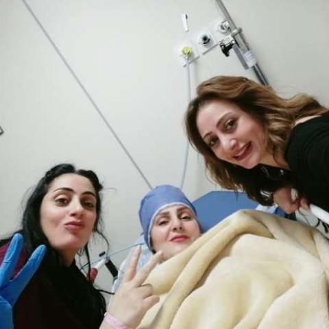 رانيا محمود ياسين في المستشفى