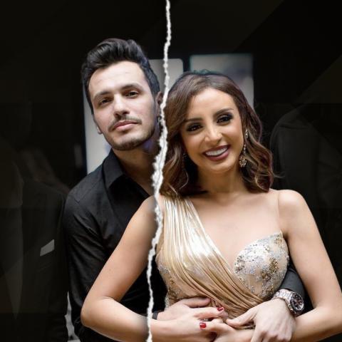 انفصال انغام و احمد ابراهيم