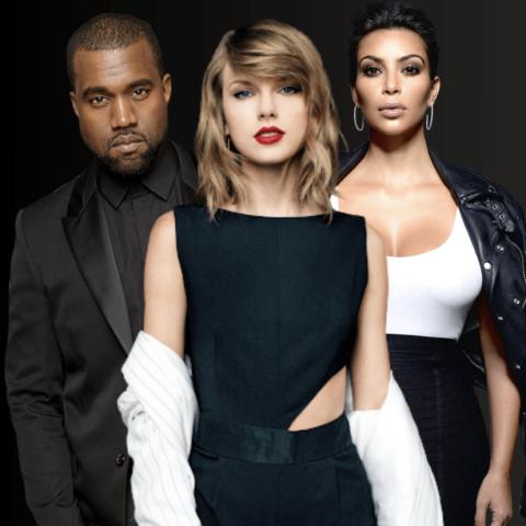 كيم كارداشيان | تايلور سويفت | كاني ويست