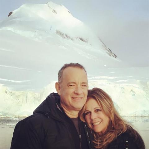 ويلسون و توم هانكس - إنستقرام