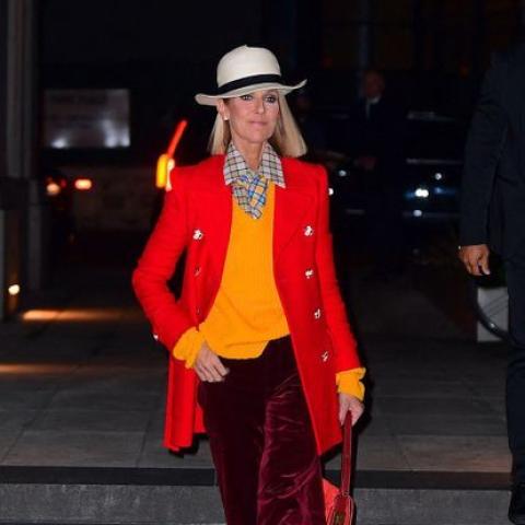 سيلين ديون في نيويورك - صورة من Abaca