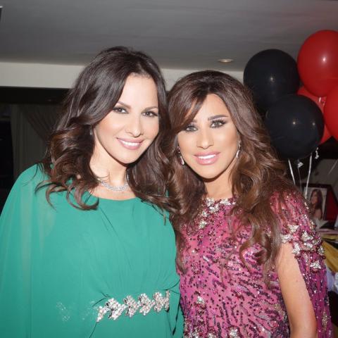 جومانا بو عيد ونجوى كرم