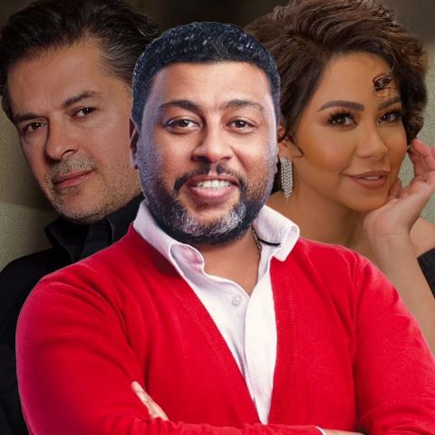 راغب علامة و شيرين سبب دخول محمد جمعة الغناء