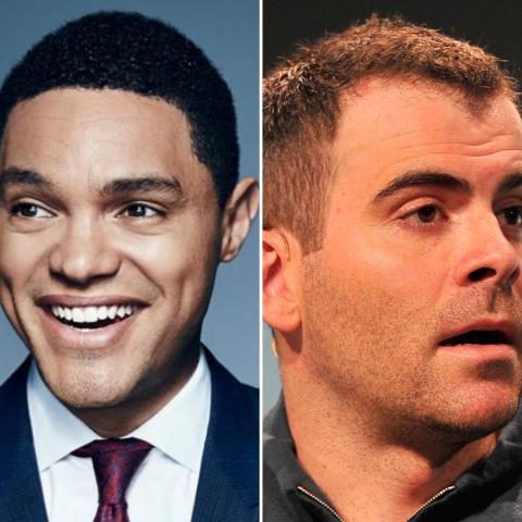 تريفور نوح وآدم موسيري - صورة من إنستغرام @9gag