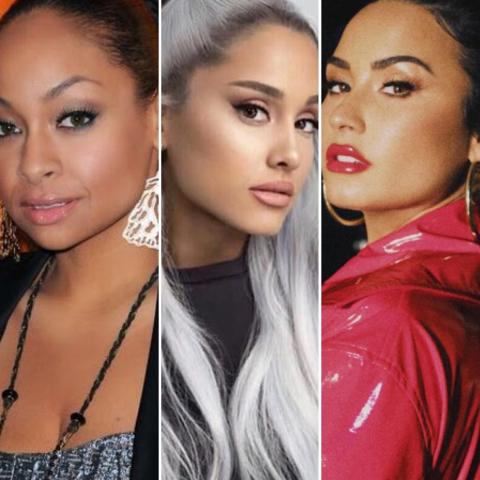 ديمي لوفاتو،  أريانا غراندي، ورافين سيموني