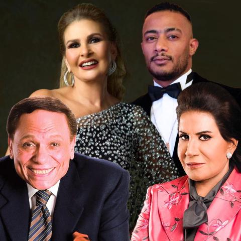 أشهر النجوم وصلوا للمنافسة الرمضانية