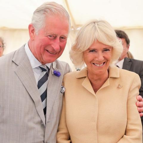 الأمير تشارلز وزوجته الأميرة كاميلا - انستغرام @entertainmenttonight