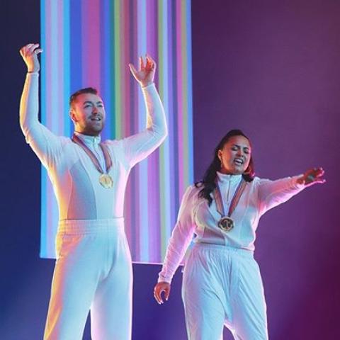 سام سميث وديمي لوفاتو