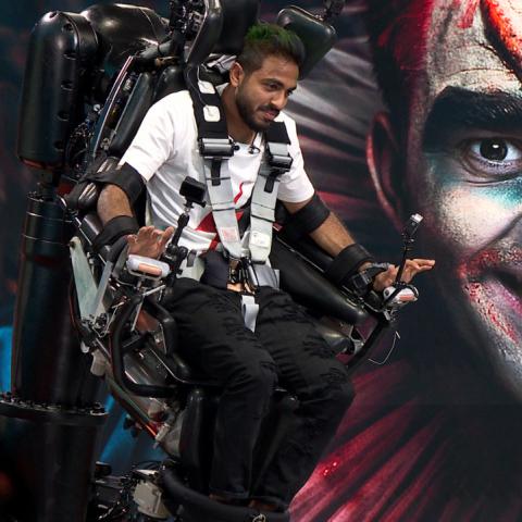 كهربا مع رامز جلال - الصورة من تويتر رامز RamezGalal