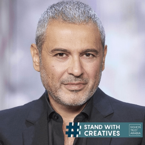 ايلي صعب يدعم حملة Stand up with creatives