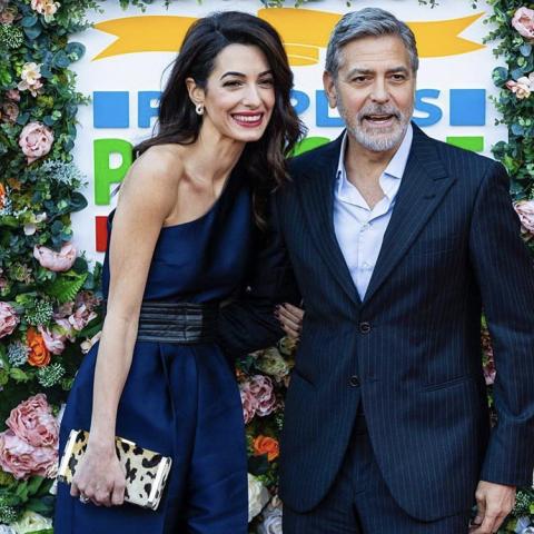 جورج وأمل كلوني يستعينان بمصمم مكتب أوباما _ الصورة من حساب amalclooneyofficial1 على إنستغرام