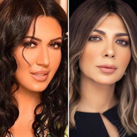 أصالة وأسماء لمنور في سهرة فنية - من حساباتهم الرسمية على الإنستغرام