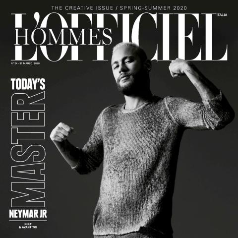 نيمار على غلاف مجلة L'officiel