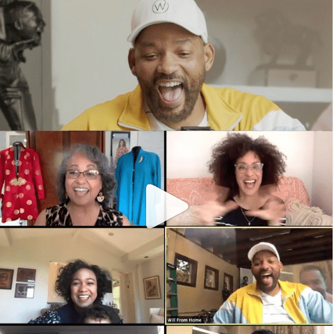 صورة سكرين شوت من صفحة ويل سميث على انستغرام