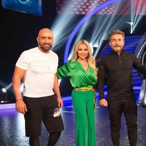 رزان المغربي تتوسط عابد فهد وأحمد السقا في &quot;إغلب السقا&quot;