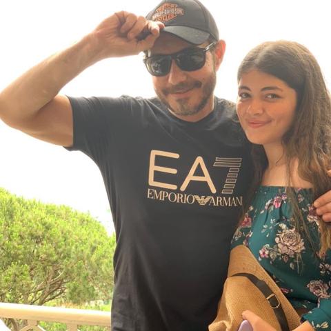 ليلى زاهر وأحمد زاهر - صورة من إنستغرام @lailaazaherr11