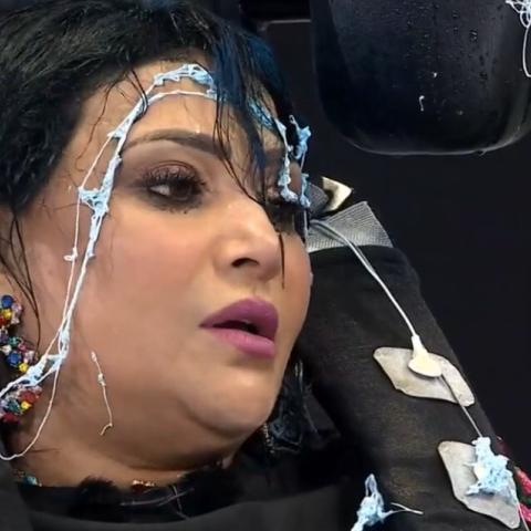 بدرية طلبة ضحية رامز جلال والجمهور يعلق &quot;منحبك&quot; - الصورة من الحلقة