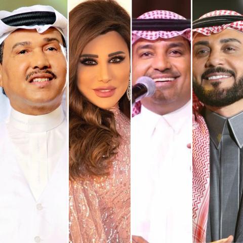 &quot;معيدين معاكم&quot; حفلات العيد أونلاين وإصدارات جديدة من روتانا