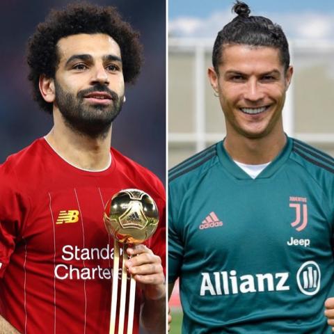 محمد صلاح ورونالدو يعودان للتدريبات - الصور من إنستغرام