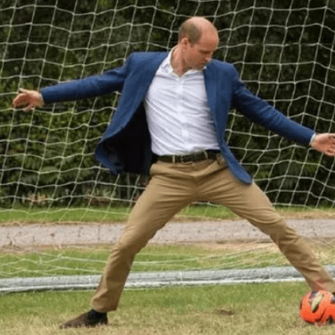 صورة للأمير ويليام من Getty images