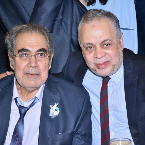 أشرف زكي وصبري عبد المنعم