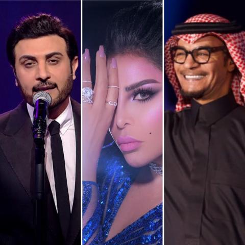 ماجد المهندس، أحلام ورابح صقر 