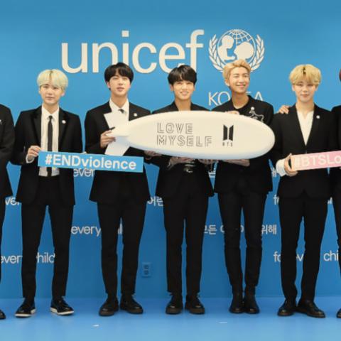 BTS الأكثر إلهاماً