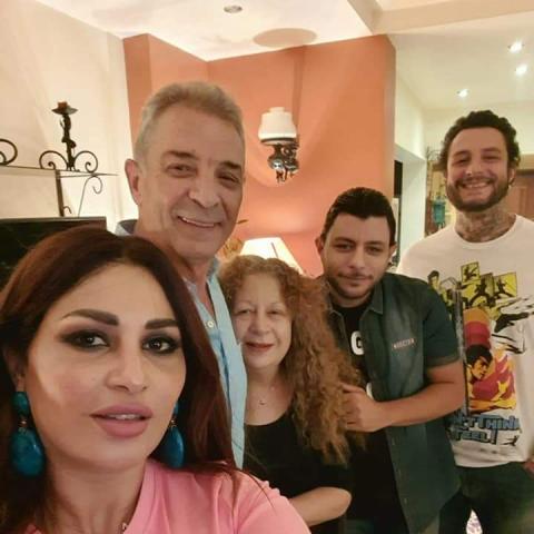 محمود حميدة وأسرة فاروق الفيشاوي