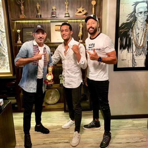 حقيقة اجتماع محمد رمضان واحمد فهمي