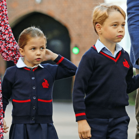 الأمير جورج والأميرة شارلوت