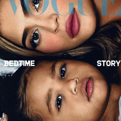 كايلي جينير وستورمي على غلاف مجلة فوغ