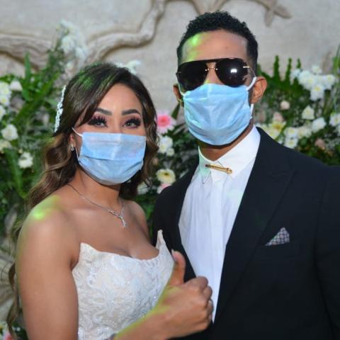 محمد رمضان وشقيقته