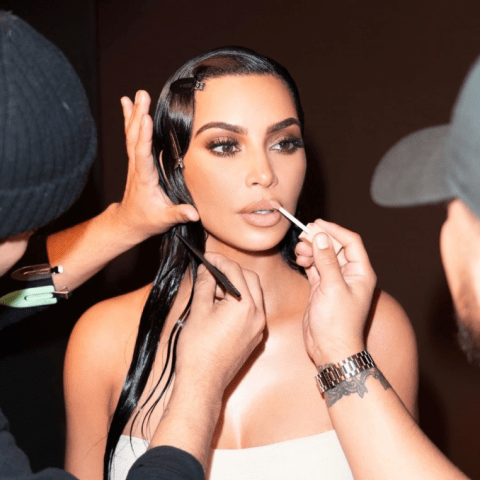 صورة كيم كارداشيان من إنستغرام @KKWbeauty