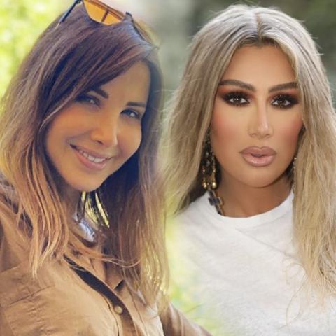 Nancy Ajram and MAya Diab