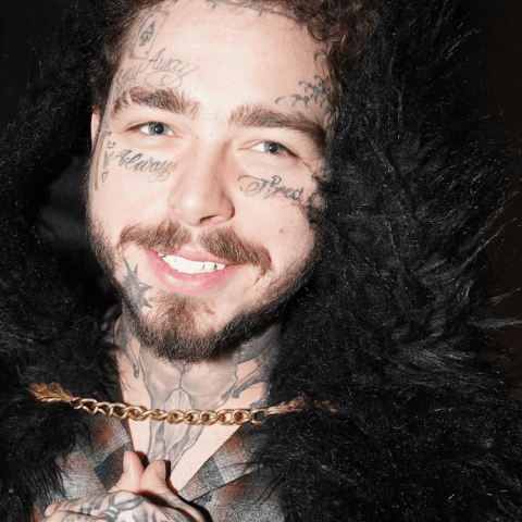 صورة لPost Malone من إنستغرام