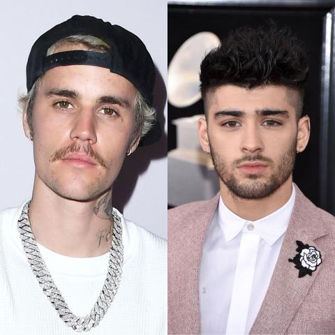 زين مالك وجاستن بيبر