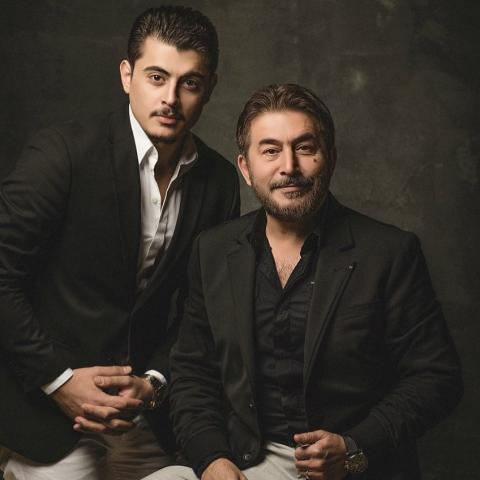 عابد فهد و جورج قبيلي
