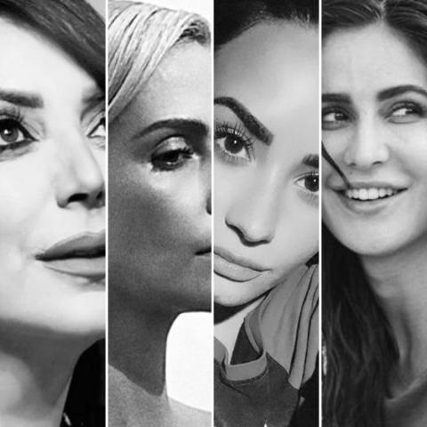 النجمات يدعمون المرأة