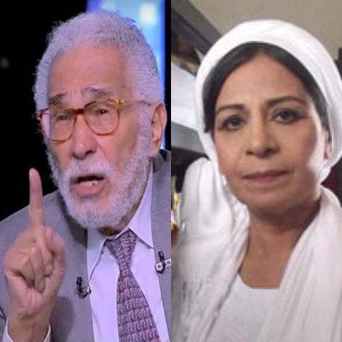 عبد الرحمن أبو زهرة وعفاف مصطفى