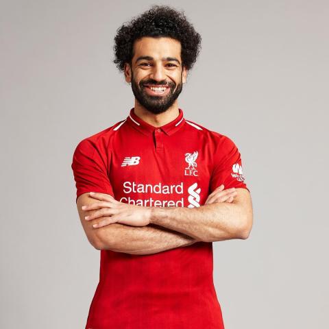 محمد صلاح الصورة من الانستغرام