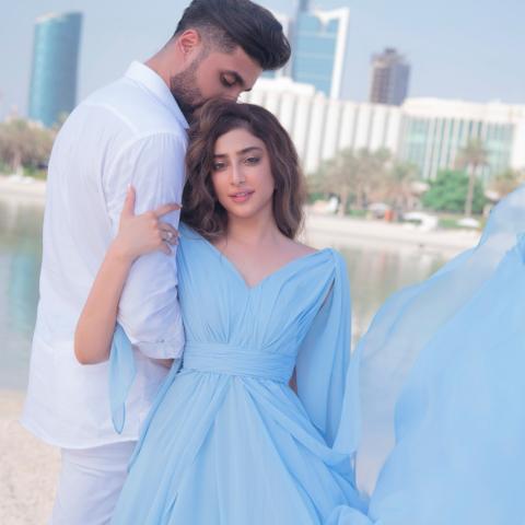 أبرار سبت .. زواج الفن والكرة