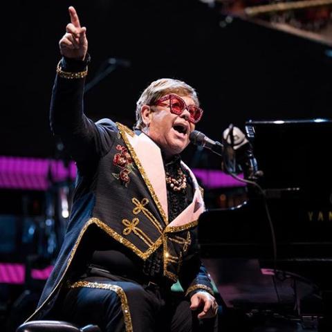 إلتون جون - صورة من إنستغرام @eltonjohn