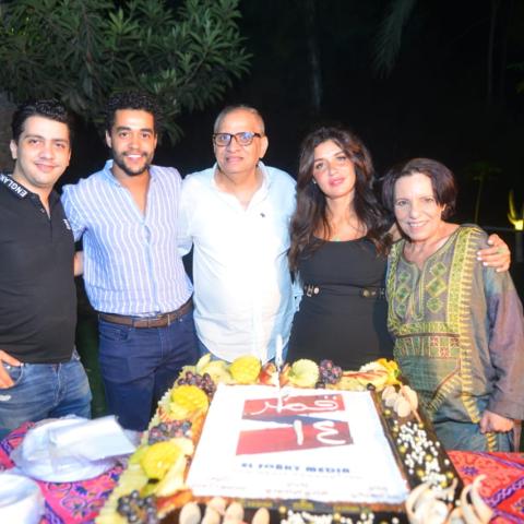 الإحتفال ببداية تصوير فيلم قمر 14