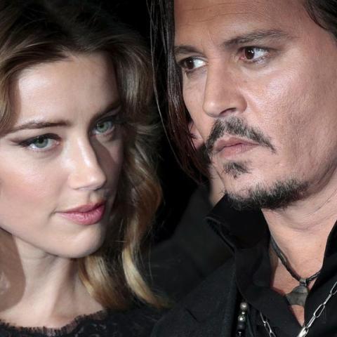 جوني ديب و أمبر هيرد ritish premiere of the film 'Black Mass' in London,  Reuters